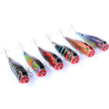 ZANLURE,14.4g,Fishing,Water,Colorful,Pattern,Bionic,Popper