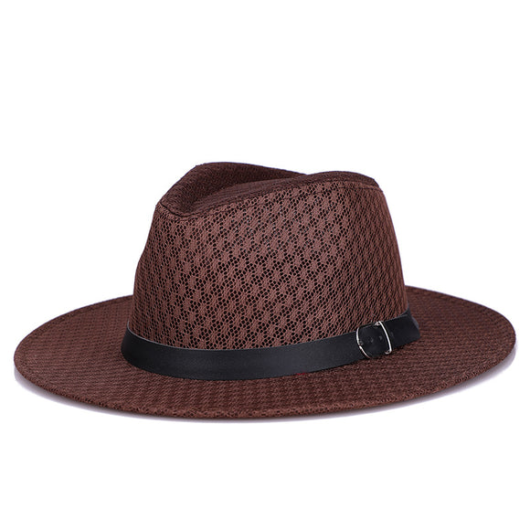 Unisex,British,Outdoor,Travel,Breathable,Sunscreen,Fedora