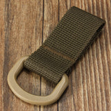 Military,Tactical,Carabiner,Nylon,Strap,Buckle,Hanging,Keychain,Molle,System