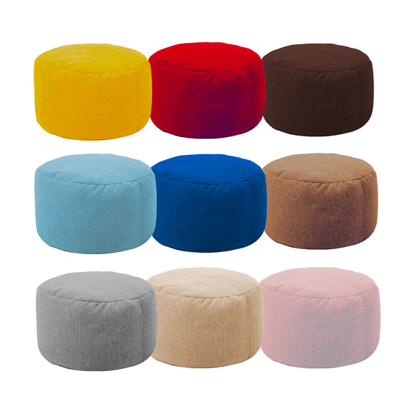 Nesloth,Small,Round,Beanbag,Sofas,Cover,without,Filler,Upholstered,Velvet,Footstool,Chair,Couch,Tatami,Living