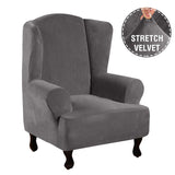 Chair,Slipcovers,Stretch,Wingback,Armchair,Covers,Stretch,Protector