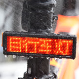 XANES,Bicycle,Taillight,Programmable,Electronic,Advertising,Display,Light