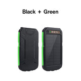 BAKEEY,Ports,Solar,Panel,Power,10000mah,Waterproof,Battery,Charger,Shell,Mobile,Phones