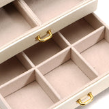 Layers,Drawer,Mirror,Velvet,Jewelry,Necklace,Storage,Organizer