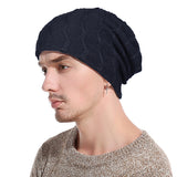 Winter,Cotton,Knitted,Beanie,Causal,Thickening,Windproof,Outdoor,Stretchable