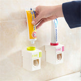 Honana,Mounted,Adhensive,Toothpaste,Squeezer,Automatic,Toothpaste,Distributor