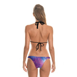 S5234,Women,Bikini,Starry,Pattern,Fashion,Bandages,Swimwear