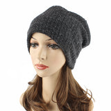 Women,Casual,Autumn,Knitting,Outdoor,Solid,Skullies,Beanies