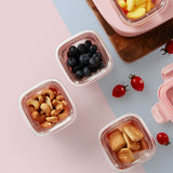Kalar,Infant,Container,Silicone,Glass,Tableware,Lunch,Fruit,Storage