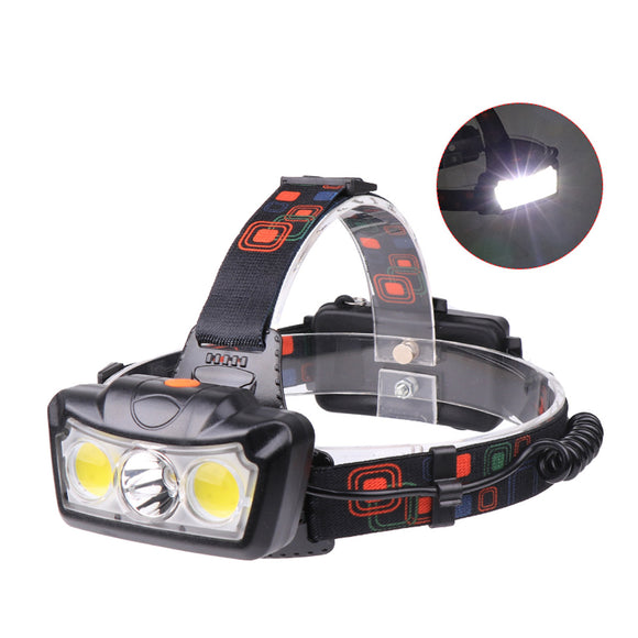 XANES,BT005,1300LM,HeadLamp,Waterproof,Modes,Outdoor,Running,Camping,Hiking,Cycling,Light,2x18650,Rechargeable,Interface