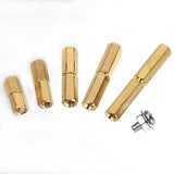 Suleve,M3BH6,750Pcs,Brass,Column,Standoff,Support,Spacer,Pillar,Stainless,Steel,Cross,Screw,Assortment,Board