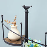 Spiral,Plant,Stand,Flower,Holder,Shelf,Display,Garden,Decor