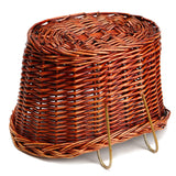 Trendy,Style,ProSource,Bicycle,Basket,Wicker,Style,Straps