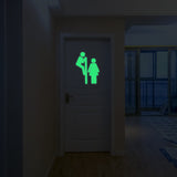 Miico,Creative,Women,Luminous,Removable,Bathroom,Decorative,Decor,Sticker