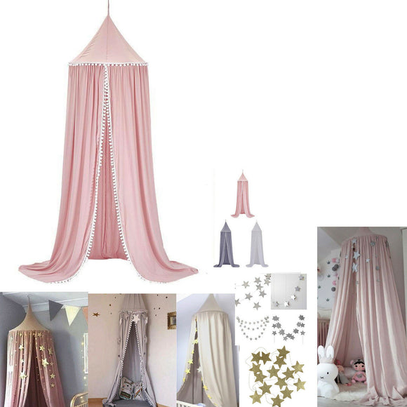 Round,Children's,Canopy,Bedcover,Mosquito,Curtain,Bedding