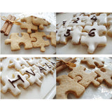 Stainless,Steel,Puzzle,Shape,Cookie,Cutter,Fondant,Decorating