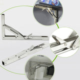 Stainless,Steel,Folding,Shelf,Bench,Table,Bracket,Marine,Grade,250kg