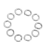 100Pcs,Stainless,Steel,Split,Washers,Spring,Washers