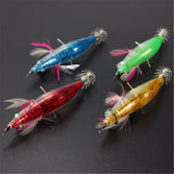 Multi,Color,Shrimp,Flashing,Small,Squid,Fishing