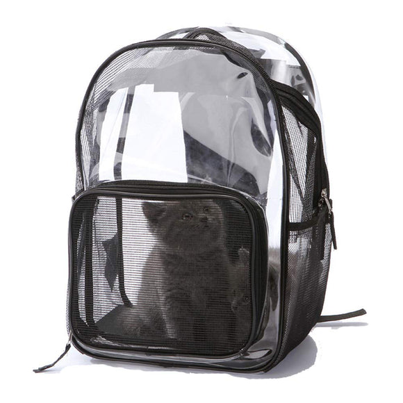 Transparent,Carrier,Fashion,Carrying,Puppy,Comfort,Travel,Outdoor,Shoulder,Backpack