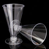 25Pcs,Dessert,Mousse,Canape,Dishes,Clear,Plastic,Jelly,Goblet,Party