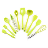 10PCS,Silicone,Kitchen,Utensils,Resistant,Cooking,Spoon,Spatula,Shovel