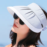 Women,Summer,Outdoor,Travel,Protection,Visor,Empty,Visor