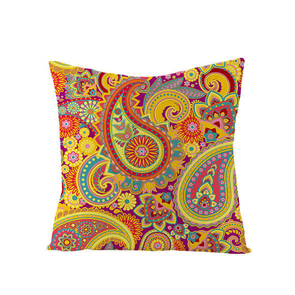 Bohemian,Mandala,Geometrical,Style,Linen,Throw,Pillow,Decor,Cushion,Cover