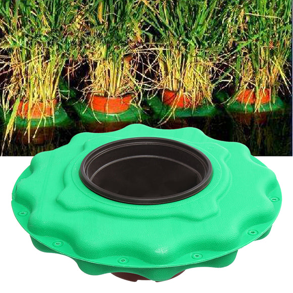 Green,Floating,Plant,Island,Flower,Basket,Garden