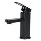 Matte,Black,Bathroom,Faucet,Basin,Mixer,Single,Handle