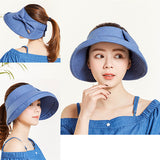Women,Summer,Causal,Protection,Sunshade,Collapsible,Outdoor