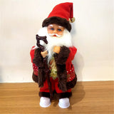 Christmas,Ornaments,Electric,Santa,Claus,Presents,Christmas,Figure,Model,Office,Christmas,Decorations