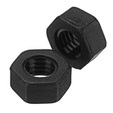 Suleve,MXHN2,50Pcs,Black,Nylon,Plastic,Washer,Hexagonal