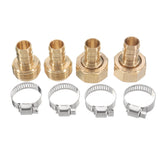 Brass,Female,Connector,Garden,Repair,Quick,Connect,Water,Fittings,Adapter,Adjustable,Clamp