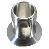 Sanitary,Threaded,Ferrule,Fitting,Clamp,SS316