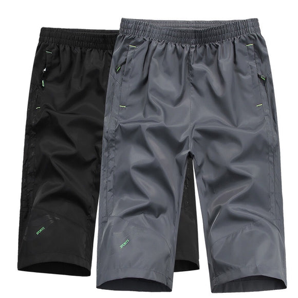 Summer,Polyester,Quick,Workout,Shorts,Elastic,Waist,Short,Cooling,Fresh,Protection,Shorts
