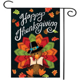 30x45cm,Thanksgiving,Polyester,Turkey,Welcome,Garden,Holiday,Decoration