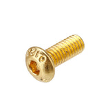 Suleve,M4AH3,50Pcs,Titanium,Plated,Socket,Button,Screws,Alloy,Steel,Grade,Screw,M4*10