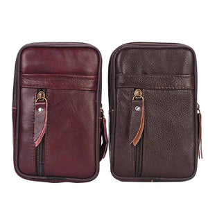 Outdoor,Fashion,Vertical,Leather,Waist,Portable,Purse,Phone