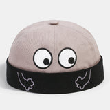 Banggood,Design,Solid,Color,Cartoon,Pattern,Brimless,Beanie,Landlord,Skull