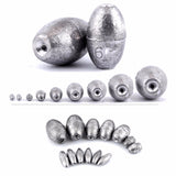 50pcs,Metal,Olive,Shape,Leads,Sinkers,Fishing,Sinker,Making,Fishing,Sinker,Tackle