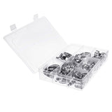 Suleve,60Pcs,Injection,Clamp,Stainless,Steel,Adjustable,Clamp,Assortment
