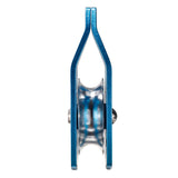 A7075,Aerospace,Aluminum,Climbing,Rescue,Double,Pulley,Speed,Cable,Trolley