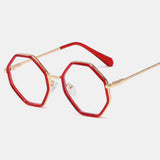 Glasses,Frame,Irregular,Round,Frame,Optical,Glasses