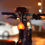 Cycling,Night,Riding,Bicycle,Light,Creative,Light,Bicycle,Cycling,Heart,Design