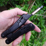 Stainless,Steel,Multifunction,Fishing,Pliers,Folding,Knife,Opener,Screwdriver,Tools