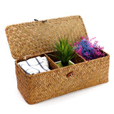 Seaweed,Woven,Storage,Basket,Fruit,Sundries,Organizer,Fruit,Container