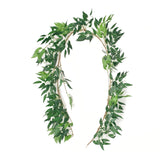 Artificial,Plants,Greenery,Garland,Willow,Vines,Wreath,Dinner,Wedding,Decorations