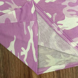 Womens,Outdoor,Sports,Ladies,Camouflage,Print,Basic,Short,Sleeve