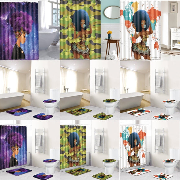 African,Bathroom,Shower,Curtains,Pedestal,Toilet,Cover